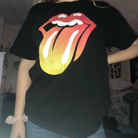Tops - Rolling Stones graphic tee
